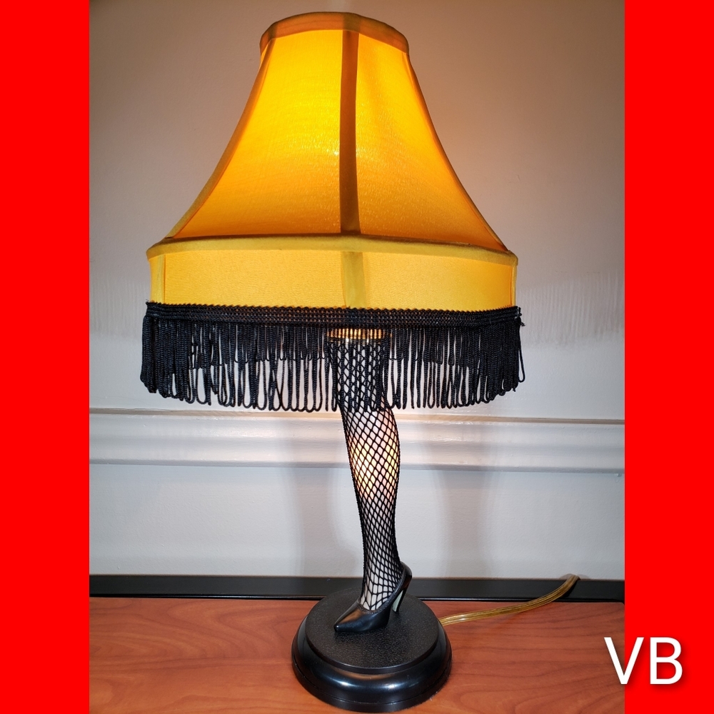 Christmas Story Desk Lamp (See Measurements).